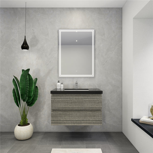 Belli 36 inch Wall Mounted Single Bathroom Vanity Set